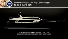 International debut of the Continental III 26.00 Raised Pilothouse