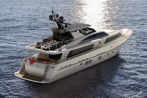 Elite yachts for sale Wim van der Valk Continental III Raised Pilot House 30 m