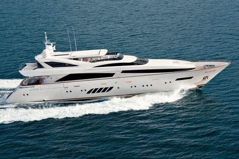 Aluminium yacht for sale Dominator 40M