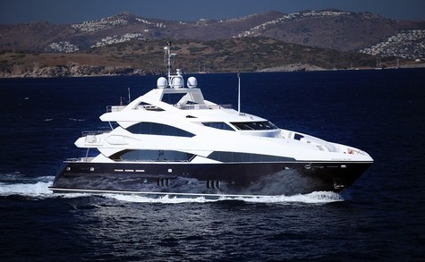 Charter yachts in Greece Sunseeker 37m BARRACUDA RED SEA