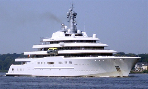 Super and mega yacht charter ECLIPSE