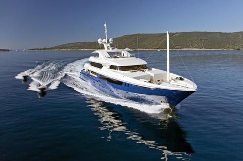 Yacht charter in Rhodos ISA 60m MARY JEAN II