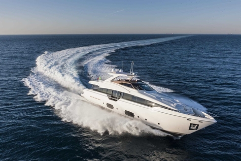 Yachts charter in Adriatic sea Ferretti 960 ALEXANDRA