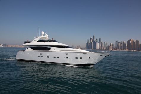 Yacht charter in Dubai Maiora 78