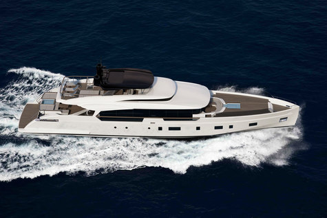 Aluminium yacht for sale COLUMBUS LIBERTY 38m