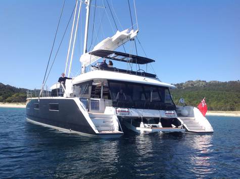 Yacht charter in the Cote d'Azur  Catamaran Lagoon 2016