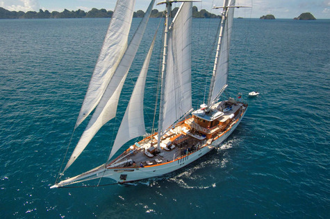 Yacht charter in Indonesia PEARL OF THE SEA