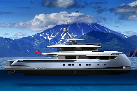 Aluminium yacht for sale Dynamiq G 440