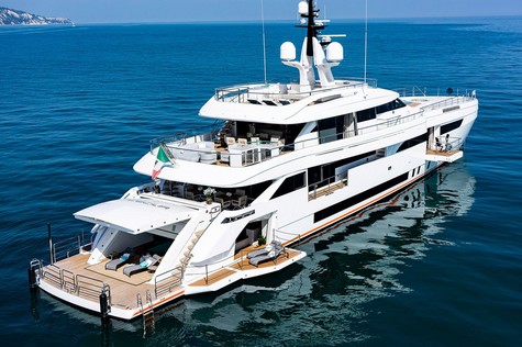 Aluminium yacht for sale Wider 165