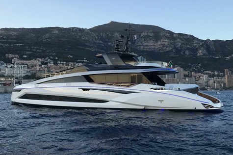 Aluminium yacht for sale Tecnomar Evo 120
