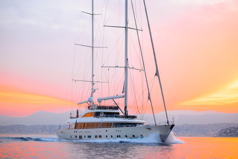 Super and mega yacht charter ARESTEAS
