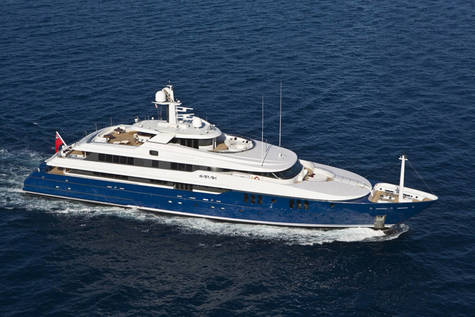 Yacht charter in Santorini Amels SARAH
