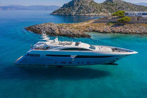 Yacht charter in Cyprus Mondomarine 42m BARENTS SEA