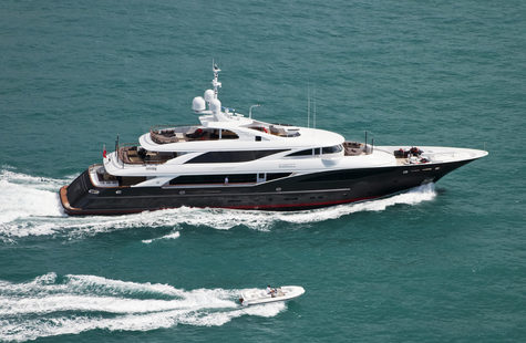 Yacht charter in Ibiza ISA 50m LIBERTY