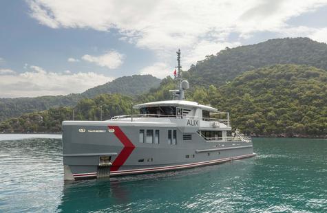 Aluminium yacht for sale Alix 36m