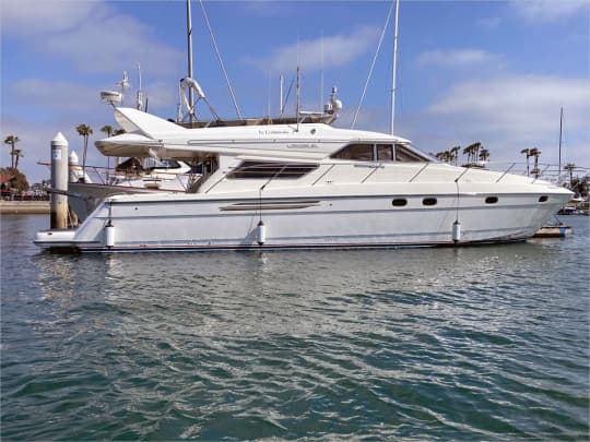 60' PRINCESS 1996 FLYBRIDGE SPORT CRUISER