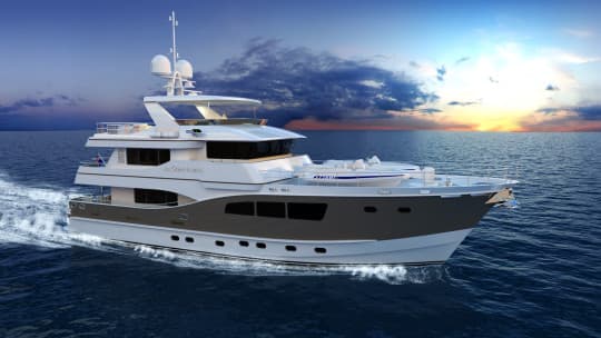 ALL OCEAN YACHTS 90' STEEL