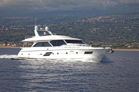 Yacht charter in the Mediterranean 24m ENJOY