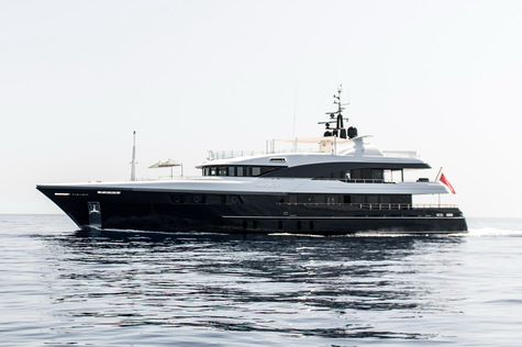 Yacht charter in the Cote d'Azur  AMADEUS 44.7m Timmerman