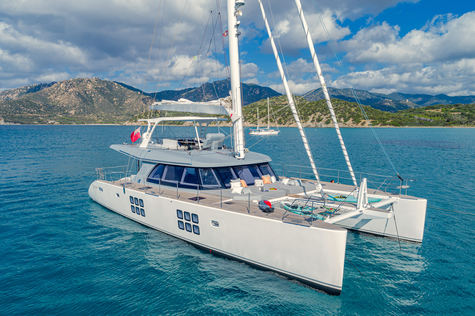 Yacht charter in Sardinia Sunreef Yachts ADEA