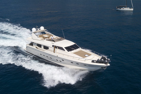 Yacht charter in Monte-Carlo Rizzardi SILVIA