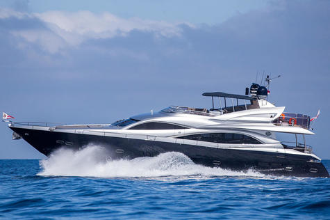 Elite yachts charter Sunseeker GEORGINA