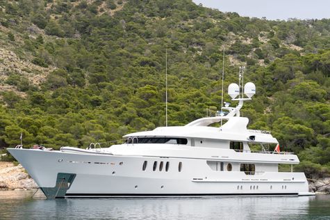 Yacht charter in Amalfi Amels JAZ