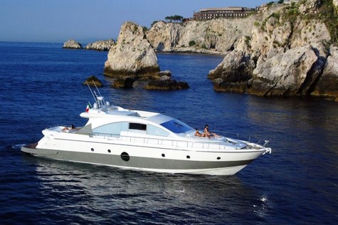 Yacht charter in the Cote d'Azur  Aicon FOREVER