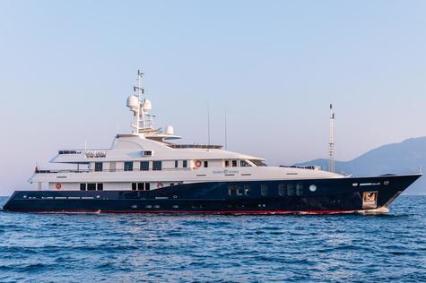 Super and mega yacht charter Turquoise RARE FIND
