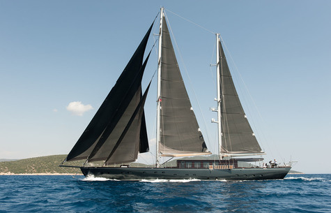 Yacht charter in the Mediterranean Sailing Ketch ROX STAR 40m 