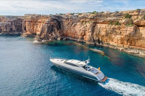 Yacht charter in Cannes Mangusta FIVE STARS
