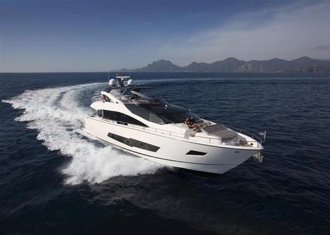 Yacht charter in Turkey Sunseeker BLUE INFINITY