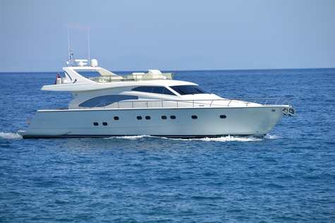 Yacht charter in Corfu Ferretti MARY