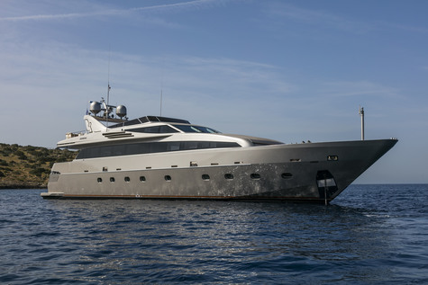 Yacht charter in Santorini Admiral XANAX