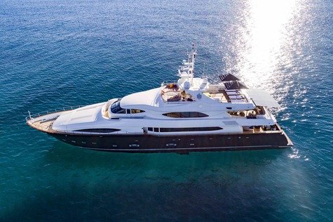 Yacht charter in Ibiza CRN Ancona BUNKER