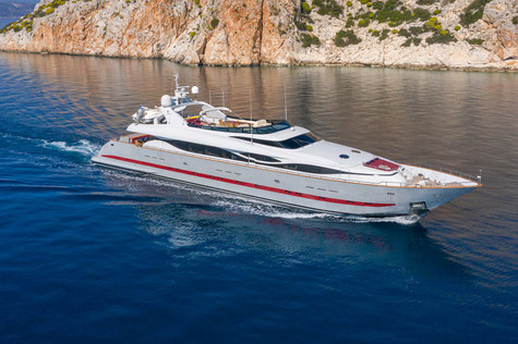 Yacht charter in Corfu Maiora GLAROS