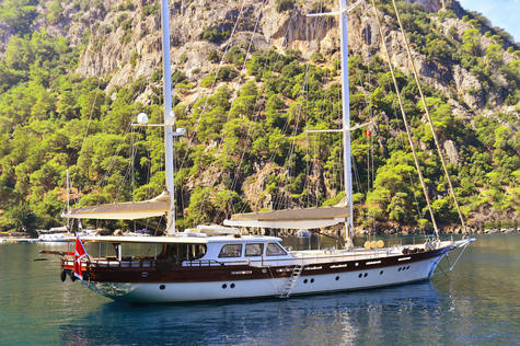 Yacht charter in Corfu ZELDA