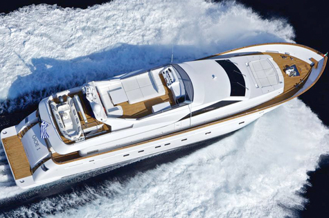 Yacht charter in Cannes Tecnomar GIOE I