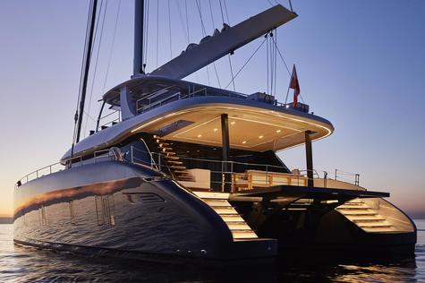 Yacht charter in Moscow Sunreef Yachts GENNY