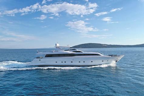 Yacht charter in Cyprus Tecnomar PRINESS LONA