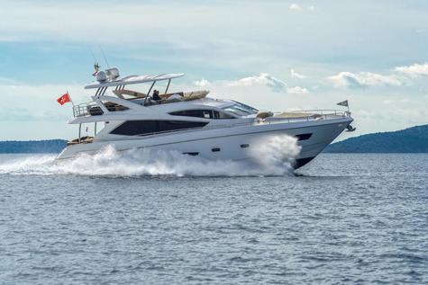 Yacht charter in Ibiza Sunseeker A CLOUD BAY