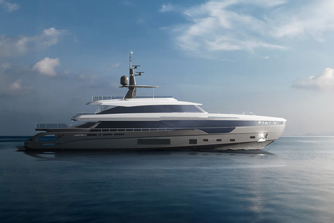 Motor yachts: super and megayachts Grande 38 METRI TRI-DECK