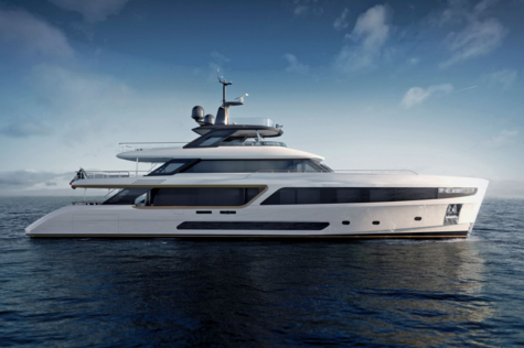 Мегаяхты: стальные, пластиковые и алюминиевые яхты от Arcon Yachts Benetti Motopanfilo 37m