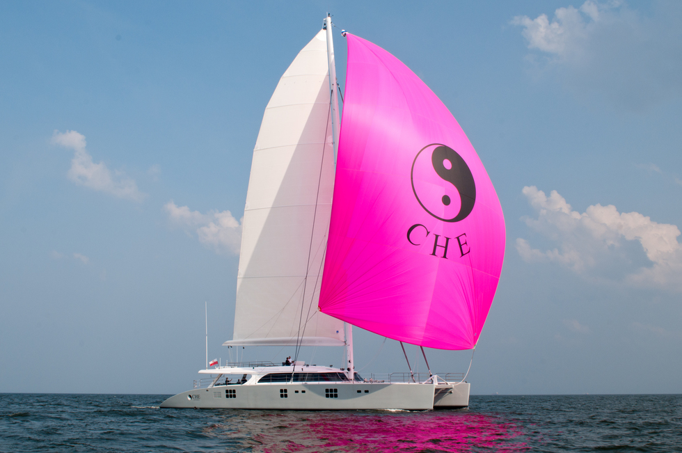 CHE 35m sailing catamaran