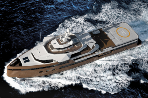 Yacht charter in Corsica Damen 77m LA DATCHA