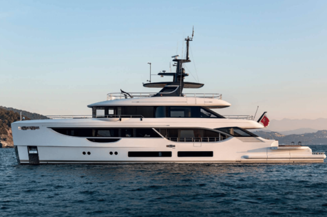 Motor yachts: super and megayachts Oasis 34