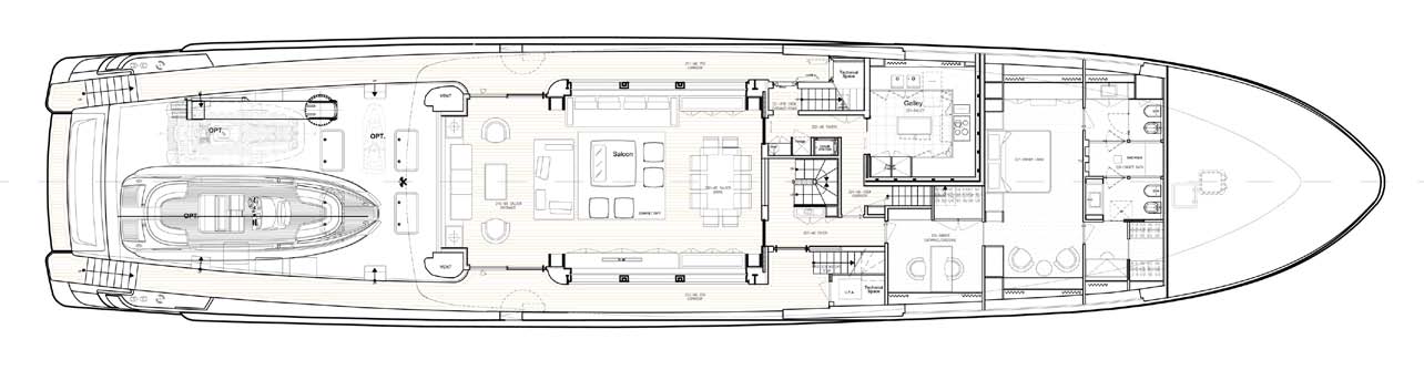 Sanlorenzo 460 Exp Deckplans Arcon Yachts