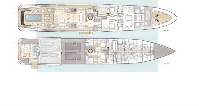 Turquoise 66m Custom Yacht 